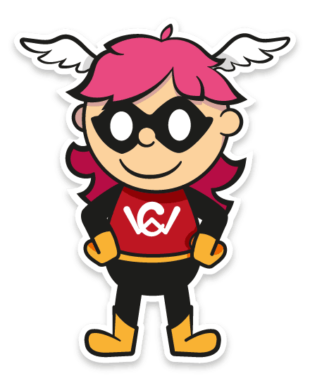 Crazy-Wings_Sticker_Personaje Crazy Wings character sticker