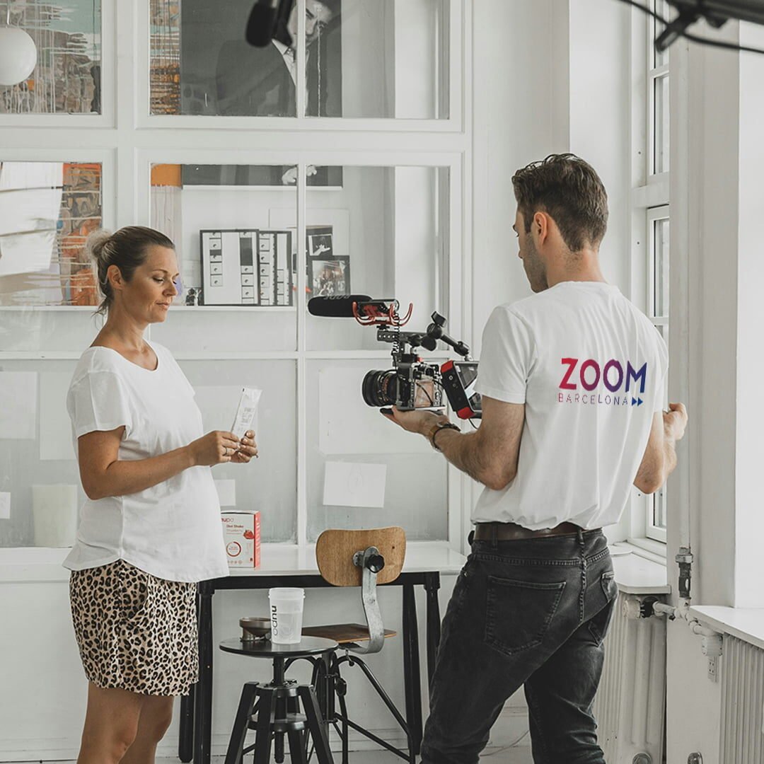 Zoom-Barcelona_Production Logo application in production staff for Zoom Barcelona
